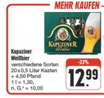 Weißbier bei nah und gut im Ostheim Prospekt für 12,99 €