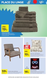 Prix et réduction Fauteuil dans le prospectus Carrefour en cours Offre Fauteuil dans le catalogue Carrefour du moment à la page 69