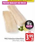 E center - MSC Kabeljaurückenfilets Angebot im Prospekt MSC Kabeljaurückenfilets bei E center im Prospekt "" für 3,99 €