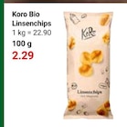 Linsenchips im Angebot bei GLOBUS in Mannheim Linsenchips Angebote von Koro Bio bei GLOBUS Mannheim für 2,29 €