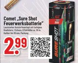 Sure Shot Feuerwerksbatterie Angebote von Comet bei Trinkgut Soest für 2,99 €