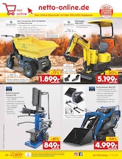 Holzspalter im Netto Marken-Discount Prospekt in Augsburg Aktueller Netto Marken-Discount Prospekt mit Holzspalter, "Aktuelle Angebote", Seite 32