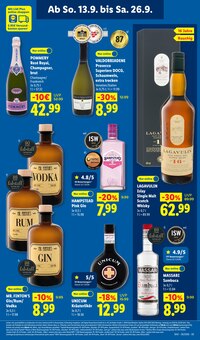 Vodka im Lidl Prospekt "LIDL LOHNT SICH" mit 65 Seiten (Mainz)