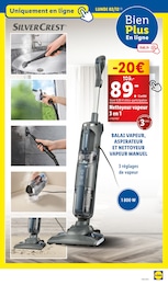 Offre Nettoyeur Vapeur dans le catalogue Lidl du moment à la page 17