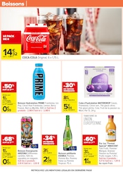 Coca-Cola Angebote im Prospekt "UN Noël POUR TOUS LES GOÛTS" von Carrefour auf Seite 29