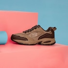 Baskets running semelle mémoire de forme sable homme dans le catalogue La Halle