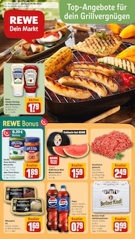 Aktueller REWE Prospekt "Dein Markt" Seite 1 von 28 Seiten für Berlin