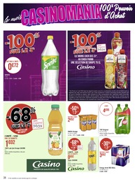 Prix et réduction Red Bull dans le prospectus Géant Casino en cours Offre Red Bull dans le catalogue Géant Casino du moment à la page 38