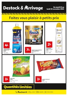 Prospectus Auchan Hypermarché à Champniers, "Faites vous plaisir à petits prix", 2 pages de promos valables du 19/11/2024 au 25/11/2024