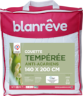 couette tempérée anti-acariens blanrêve - BLANREVE en promo chez Auchan Hypermarché Toulouse à 18,00 €