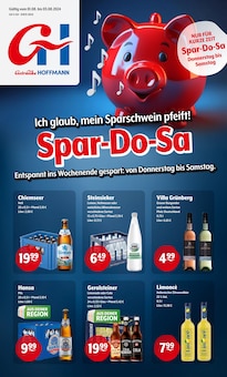 Aktueller Getränke Hoffmann Prospekt "Aktuelle Angebote" Seite 1 von 8 Seiten für Raesfeld