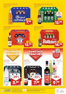 Bier im Netto Marken-Discount Prospekt "DER ORT, AN DEM DU IMMER AUSGEZEICHNETE PREISE FINDEST." mit 2 Seiten (Aschaffenburg)