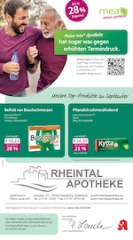 Aktueller mea - meine apotheke Apotheken Prospekt in Küssaberg und Umgebung, "Unsere September-Angebote" mit 4 Seiten, 01.09.2025 - 30.09.2025
