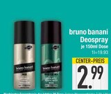 Deospray im EDEKA Prospekt Deospray von bruno banani im aktuellen EDEKA Prospekt für 2,99 €