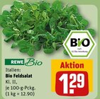 Bio Feldsalat Angebote von REWE bei REWE Görlitz für 1,29 €
