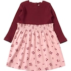 Kleid mit Ripp-Struktur, rot, Gr. 110 im Angebot bei dm-drogerie markt in Worms Kleid mit Ripp-Struktur, rot, Gr. 110 Angebote von ALANA bei dm-drogerie markt Worms für 10,90 €