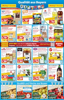 Bananen im aktuellen Norma Prospekt (München) Bananen im Norma Prospekt "Mehr fürs Geld" mit 20 Seiten (München)