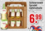 Apfelschorle von Schwarzwald Sprudel für 6,99 € bei Trinkgut im Angebot Apfelschorle von Schwarzwald Sprudel im aktuellen Trinkgut Prospekt