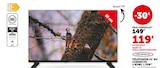 Téléviseur 32" hd connecté 2 hdmi, 1 usb - TECHNICAL - Hyper U à Cambrai Téléviseur 32" hd connecté 2 hdmi, 1 usb - TECHNICAL en promo chez Hyper U Cambrai à 119,00 €