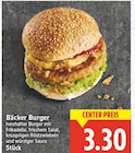 Bäcker Burger für 3,30 € bei E center im Angebot Bäcker Burger im aktuellen E center Prospekt