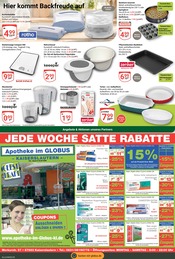 Backzubehör im GLOBUS Prospekt in Kaiserslautern Aktueller GLOBUS Prospekt mit Backzubehör, "Aktuelle Angebote", Seite 18