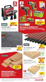 Bohrmaschine im toom Baumarkt Prospekt in Recklinghausen Aktueller toom Baumarkt Prospekt mit Bohrmaschine, "Respekt, wer's selber macht.", Seite 13