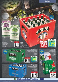 Bier im E center Prospekt "Wir lieben Lebensmittel!" mit 32 Seiten (Schonungen)