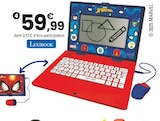 ORDINATEUR ÉDUCATIF BILINGUE FRANÇAIS-ANGLAIS | en promo chez JouéClub Saint-Médard-en-Jalles à 59,99 €