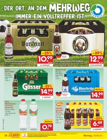 Bier im aktuellen Netto Marken-Discount Prospekt (Straubing) Bier im Netto Marken-Discount Prospekt "Aktuelle Angebote" mit 65 Seiten (Straubing)