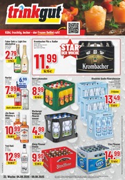 Trinkgut Prospekt für Datteln: "Aktuelle Angebote", 6 Seiten, 04.08.2025 - 09.08.2025
