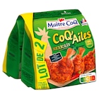 Manchons de poulet CoQ'Ailes - MAÎTRE COQ - Carrefour Manchons de poulet CoQ'Ailes - MAÎTRE COQ à 5,90 € dans le catalogue Carrefour