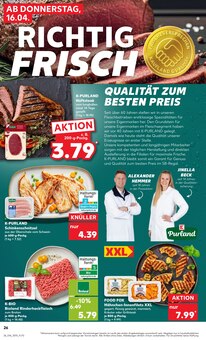 Hähnchen im Kaufland Prospekt "Aktuelle Angebote" mit 56 Seiten (Erfurt)