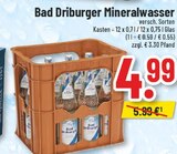 Mineralwasser bei Trinkgut im Hiddenhausen Prospekt für 4,99 €