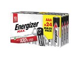 Batterien im MediaMarkt Saturn Prospekt Max Micro (AAA) 24 Stück AAA Batterie, Alkali-Mangan, 1.5 Volt von ENERGIZER im aktuellen MediaMarkt Saturn Prospekt für 9,99 €