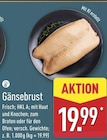 Gänsebrust Angebote bei ALDI Nord Bremerhaven für 19,99 €