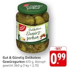 Delikatess Gewürzgurken bei EDEKA im Trier Prospekt für 0,99 €