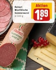 Westfälische Sommerwurst Angebote von Reinert bei REWE Duisburg für 1,89 €