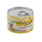 LandFleisch Dog Classic Geflügel mit Reis und Gartengemüse exta mager 195 g bei Zookauf im Hagen Prospekt für 0,99 €