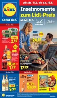 Coca Cola im Lidl Prospekt "LIDL LOHNT SICH" mit 77 Seiten (Stralsund)