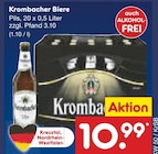 Biere im Angebot bei Netto Marken-Discount in Duisburg Biere Angebote von Krombacher bei Netto Marken-Discount Duisburg für 10,99 €