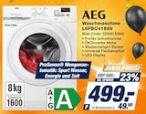 Waschmaschine L6FBC41689 im Angebot bei expert in Bautzen Waschmaschine L6FBC41689 Angebote von AEG bei expert Bautzen für 499,00 €