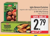 Green Cuisine veganes Gericht von iglo im aktuellen EDEKA Prospekt für 2,79 €