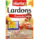 Lardons - HERTA en promo à 2,10 € chez Carrefour Lardons - HERTA dans le catalogue Carrefour