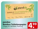 pandoo Bambus Toilettenpapier im aktuellen famila Nordost Prospekt