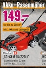 Aktuelles „GC-CLM 18/220Li“ Angebot bei Hornbach in Duisburg ab 149,00 €