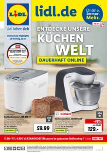 Lidl Prospekt für Westoverledingen mit 8 Seiten Lidl Prospekt für Westoverledingen: ENTDECKE UNSERE KÜCHENWELT, 8 Seiten, 24.10.2021 - 30.10.2021