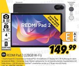 REDMI Pad 2 (128GB Wi-Fi) im Angebot bei MEDIMAX in Mettmann REDMI Pad 2 (128GB Wi-Fi) Angebote von Xiaomi bei MEDIMAX Mettmann für 149,99 €