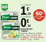 E.Leclerc Staple - Promo Bouillon Bio Promo Bouillon Bio à 0,52 € dans le catalogue E.Leclerc à Staple