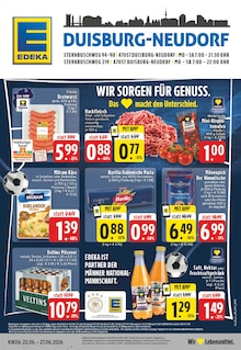Aktueller EDEKA Duisburg Prospekt EDEKA Prospekt Duisburg "Aktuelle Angebote" mit 24 Seiten