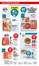 Prix et réduction Charcuterie dans le prospectus U Express en cours Offre Charcuterie dans le catalogue U Express du moment à la page 4